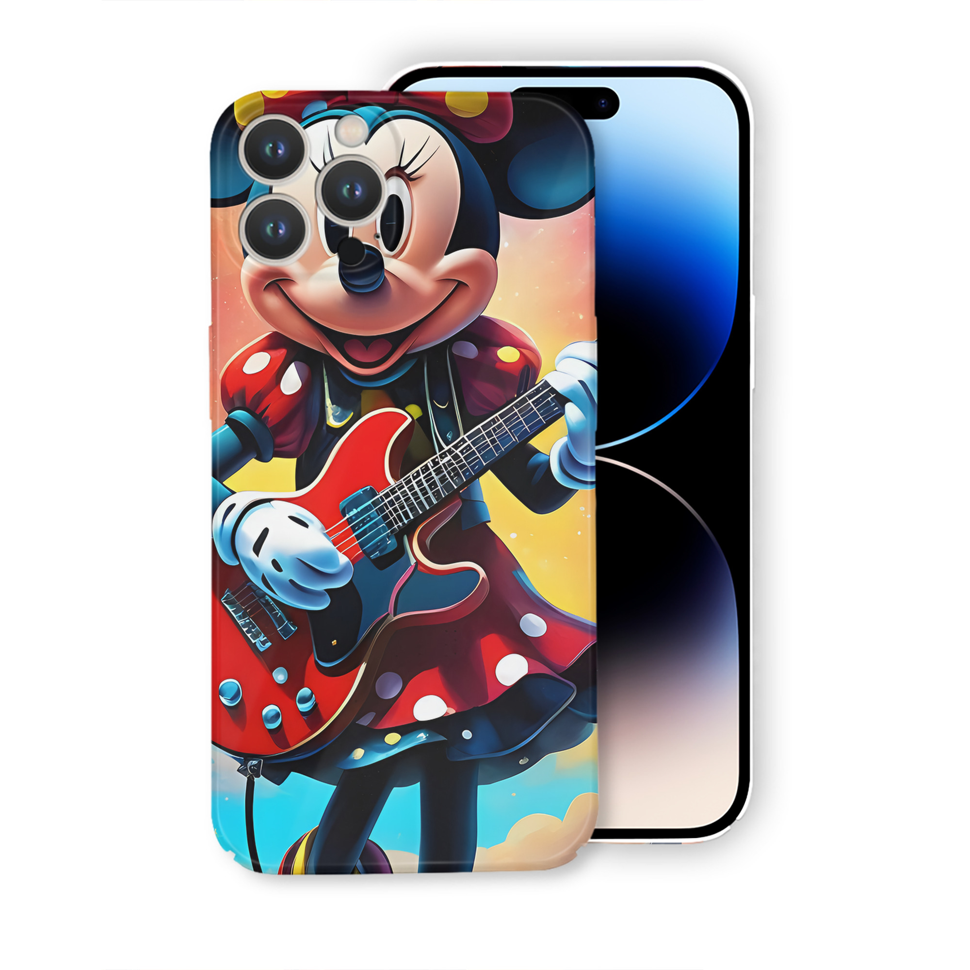 （画像用） ミッキーマウス Mickey Mouse 【iPhone 14シリーズ対応】ハードケース